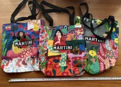 MARTINI エコバッグ カラフル 3点セット