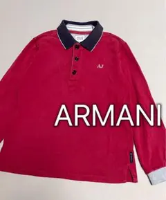 アルマーニ　ARMANI JUNIOR ボーダーポロシャツ　140