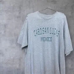 【YAZBEK】CABO SAN LUCAS Tシャツ グレー　XL 古着　海外