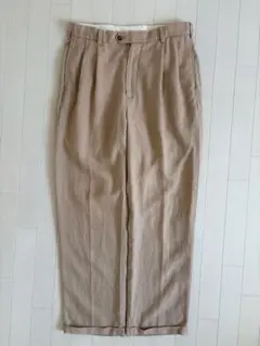 00s Jos A Bank リネンワイドスラックス