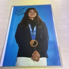 なでしこジャパン 澤穂希 サインボール サイン入りチェキ付き