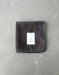 UNITED ARROWS molteni ペイズリー ポケットチーフ