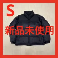 GU ヒートパデッドスタンドカラーブルゾン ブラック