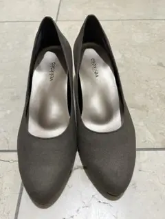veilkoko ダークブラウン ハイヒールパンプス