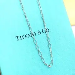 Tiffany ティファニー オーバルリンク チェーンネックレス 45cm