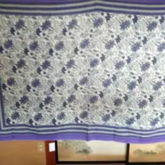 大人気のインド綿エスニックマルチカバー(約150Ｘ220cm)6009