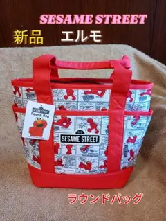 セサミストリートエルモ キャディバッグ カートバッグ ヘッドカバー マーカー6点 セサミストリートエルモ キャディバッグ カートバッグ