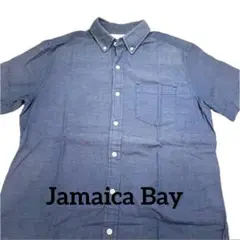 「美品✨Jamaica Bay ボタンダウンシャツ M ブルー」