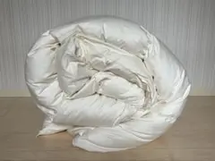 甲州羽毛合い掛けふとん 190x210cm ホワイトグースダウン ダウン90％