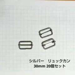 シルバー　リュックカン20個セット