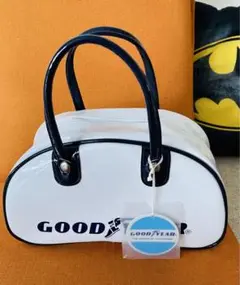 当時物　グッドイヤー　ボストンバッグ　GOODYEAR ミニボストン　ネームタグ