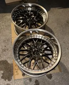 work ホイール　レザックス 日本製。WORK ワーク REZAX レザックス17インチ×8.0J +35 - メルカリ