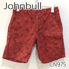 Johnbul ジョンブル イカリ 総柄 ショートパンツ