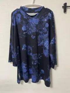 キャスパージョン×WEARISTA別注 ボタニカルグラフィックビッグTシャツ M
