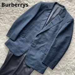 【入手困難】美品 Burberrys セットアップ モヘア混 英国スタイル L程