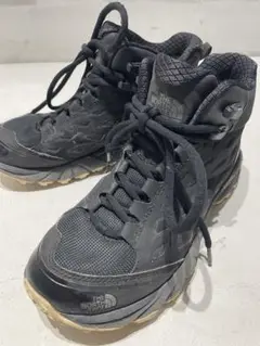 ノースフェイス トレッキングシューズ 黒 24センチ ゴアテックス