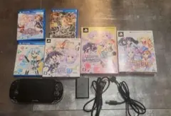 PS vita本体 ※箱欠品 ソフト6本同梱