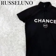 RUSSELUNO CIDAM ポロシャツ　CHANCE ブラック サイズ4