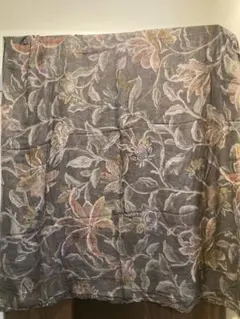 DRIES VAN NOTEN ヒトデ刺繍 大判ストール DRIES VAN NOTEN ヒトデ刺繍 大判ストール