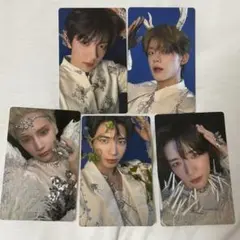 TXT Weverse JP Afterglow 5形態特典 トレカ5枚セット