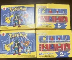マクドナルド ハッピーセット ポケモン フィギュア　第一弾フルコンプセット４個