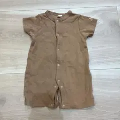 ブラウンロンパース サイズ80