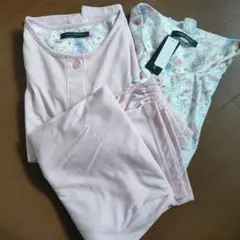 LAURA ASHLEY 婦人パジャマ 3点セット L