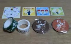 ゆず夏祭り 杜の音 2025 ゆずのみくじ ステッカー4枚+ガチャ4点セット
