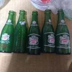 【激レア】Canada Dry ジンジャーエール 空き瓶 4本セット