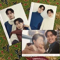 Dai＆Shun 中井大　中西瞬　生写真 全3種セット
