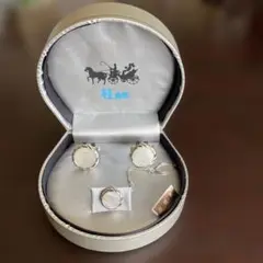 白蝶貝 カフリンクスセット