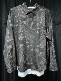 Unrelaxing 長袖シャツ 絶版品？ オウム 柄シャツ