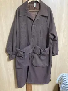 KOOI コート　千鳥柄