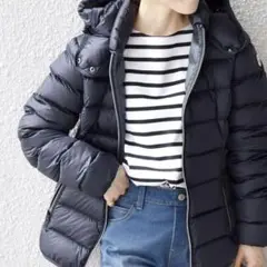CAPE HORN STELLA 22FW 今季 ネイビー ダウンコート