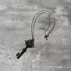【00s_Archive】鍵×十字架 Cross Necklace 平成Y2K