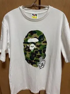 A BATHING APE Tシャツ　Lサイズ　ホワイト