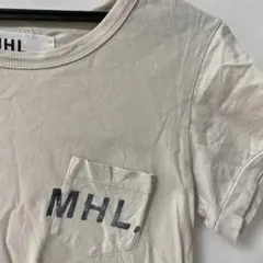 MHL. Tシャツ　ベージュ　 sizeⅡ