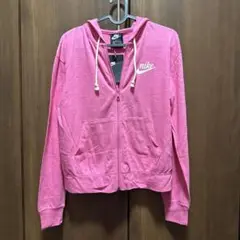 【新品】美品 Nike フルジップ パーカー ピンク