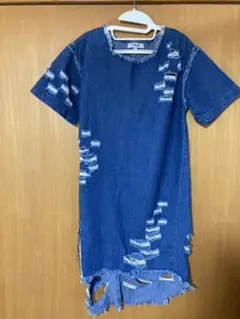 Active USA デニムチュニック Sサイズ