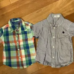 ベビーギャップ　ポロベビー　90 男の子　シャツ　２枚セット