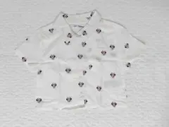 GAP　ミニーマウス　半袖シャツ　ブラウス　ホワイト
