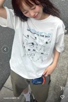 CIAOPANIC TYPY ラジオ体操Tシャツ ホワイト