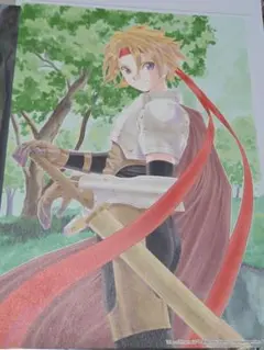 テイルズ　30周年トリビュートイラスト　ポスター クレス