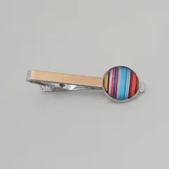 マルチカラーストライプ　ネクタイピン③