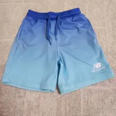 【超美品】new balance ショートパンツ100cm グラデーションブルー