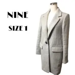 NINE チェスターコート アウター ウール 冬素材