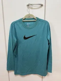 Nike DRI-FIT ターコイズ 長袖アンダーシャツ