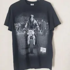 ウォーキング・デッド ダリルディクソン Tシャツ ブラック コピーライト バイク