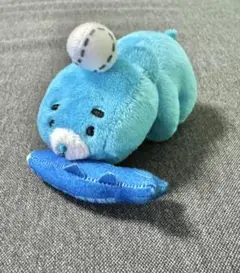 えふたん しゃけまる ぬいぐるみキーホルダー