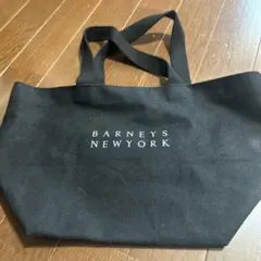 BARNEYS NEW YORK ブラックトートバッグ